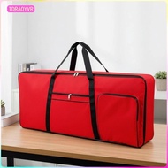 [tdraoyvr] 61 Key Keyboard Bag Waterproof 61 Key Keyboard Gig Bag 420D Black Blue-edge