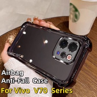 Colorful Casing For Vivo V70 V60 V50 V40 Pro Lite E Elite 2026 VivoV70 V70Elite VivoV60 Clear TPU Ph
