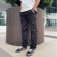 CARGO PANTS 6 POCKETS ((PLUSSIZE)) PREMIUM & DURABLE