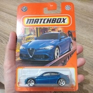 MATCHBOX 2016 ALFA ROMEO GIULIA BLUE