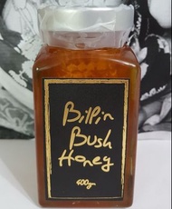 ＊全新 澳洲 BILPIN BUSH HONEY 天然 健康 蜂巢 蜂窩 蜂蜜 400g 澳大利亞製造 玻璃罐裝