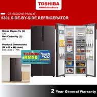 TOSHIBA (623L/620L/530L) Side By Side Inverter Fridge Refrigerator GR-RS682WE GR-RS780WI GR-RS600WI