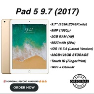 ORIGINAL SECOND HAND PAD 5 (9.7) WI-FI + CELLULAR 4G LTE