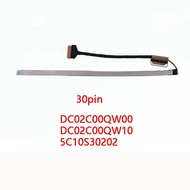 New  Laptop LCD EDP Cable for LENOVO IdeaPad 3-14ITL6 82H7 3-14ALC6 14ADA6 82KT 2021 HS460 DC02C00QW