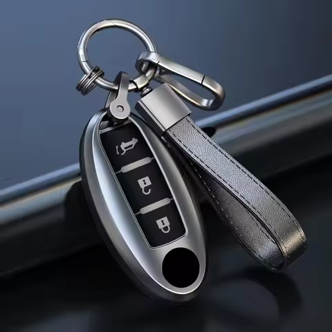 2025 Titanium Gray For Nissan Qashqai Juke J10 J11 X-Trail T32 T31 Kicks Tiida Pathfinder Remote Car