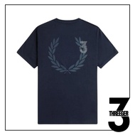 Fred Perry Navy Wreath TeeLaurel Original Authentic Fred Perry T-Shirt/
