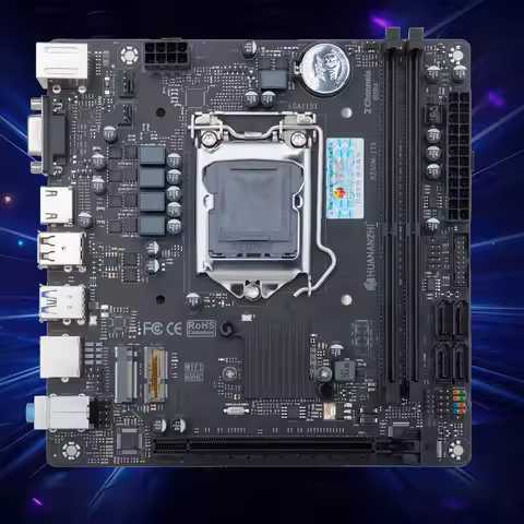 HUANANZHI B250M-ITX Motherboard Support Intel LGA1151 Processors 2*DDR4 Dual Channels 4*Sata3.0 6Gbp