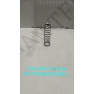 SPRING PRESS OD 6.5XID 5.3X22X0.6 STAINLESS STEEL
