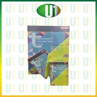 East-File Transparent Laminating Film 54mm x 86mm/70mm x 100mm/154mm x 216mm