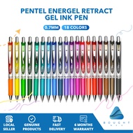 Pentel Energel 0.7mm Gel Ink Pen - Retract Metal Tip, Smooth, Precise, Quick-Dry, Ultra-Reliable