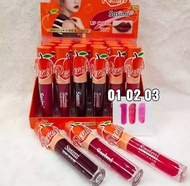 LIPTINT SASIMI peach LIP cheek tint colors / liptint merah / liptint matte - COD