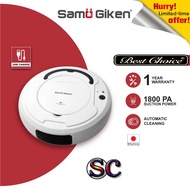 SAMU GIKEN 2 IN 1 ROBOTIC VACUUM CLEANER RVCOB8WT