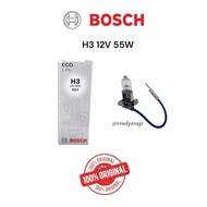 Bosch Headlamp Bulb H1 / H3 / H4 / H7 / H11 Toyota Honda Perodua Daihatsu Proton Hyundai Nissan