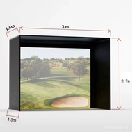 Golf Simulator Strike Curtain Simple Version Projection Simulator Strike Cage Golf Indoor Simulator