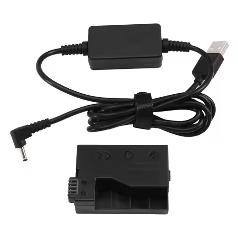 A003 -E8 LP-E8 Dummy Battery+5V USB Power Adapter Cable for Rebel T2i T3i T4i T5i 550D 700D Kiss X4 