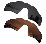 เลนส์โพลาไรซ์2ชิ้นสำหรับ OO9208ทางเดินเรดาร์ Evar Oakley เรดาร์ Evar OO9275กรอบแว่นกันแดดเอเอฟ | ใส่