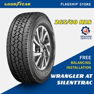 [Installation Provided] Goodyear 265/60R18 Wrangler AT SilentTrac OWL (Worry Free Assurance) Tyre - Revo / Fortuner