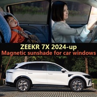 Car Window Sunshade for ZEEKR 7X 2024-up Car Window Cover Curtains Accessories