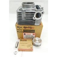Tobaki Yamaha Ego Avantiz / Solariz 52.4mm (STD) Cylinder Block Blok Set + Piston + Ring Kit Motorcy