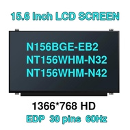 15.6" Laptop LCD Screen N156BGA-EA2 Fit N156BGE-EB2 NT156WHM-N32 N42 B156XTN04.1 B156XTN07.1 .0 LTN1