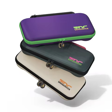 Savage Raven by Skull & Co. EDC Case Carrying Pouch Portable Hard Shell Storage Bag for Nintendo Swi