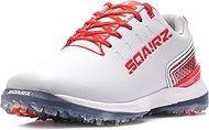 Bold Men's Athletic Golf Shoes, New Golf Shoes, Designed for Balance &amp; Performance, Replaceable Spikes, Waterproof, Golf Shoes Men with Spikes, Mens Golf Shoes, Golf Footwear