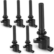 Set of 6 Ignition Coil Compatible with 2001-2007 Escape 2005-2007 Five Hundred 2005-2007 Freestyle 2