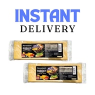 INSTANT DELIVERY - FLAVORMONT BURGER SLICE CHEESE 84PCS + 6 PCS PER PACK  / SLICE CHEESE / BURGER CH