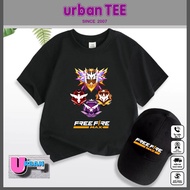 Áo Thun Free Fire 2 Màu Trắng Đen In Rank Thách Đấu - Team WAg - Paw Patrol [ TẶNG KÈM 1 Nón ] | URB