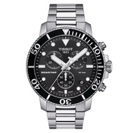 Tissot SEASTAR 1000 Quartz T1204171105100 Chronograph Stainless Steel Black Dial Men Watch