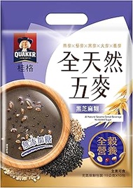 Quaker All Natural Sesame Cereal Beverage No Added Sugar (10 Sachets of 19g)