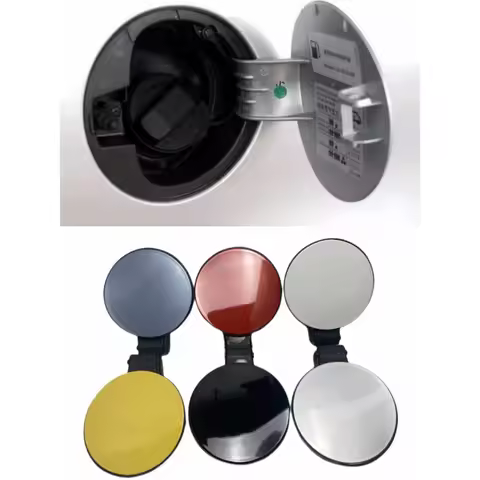Car Oil Tank Cover Exterior Fuel Tank Filter Cap Lid for VW New POLO 2011-2018 Fuel Filler Cap Fuel 