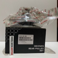 REAR PULLEY PULLY REAR PULLEY 2320S-K0J-N00 GENIO LEDBEAT K1A ORIGINAL INDOPARTS