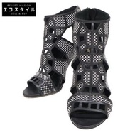 二手 Sergio Roshi 68000 高跟短靴涼鞋，37 碼