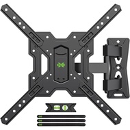 USX MOUNT UL Listed Full Motion TV Mount, Swivel Articulating Tilt TV Wall Mount for 26-65 Inch LED,
