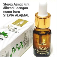 AL AJMAL STEVIA SWEETENER ZERO CALORIES SUGAR REPLACEMENT 10ML ALAJMAL 100% ORIGINAL HALAL PENGGANTI