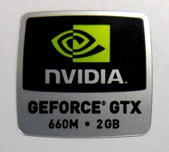 VATH Sticker Compatible with NVIDIA Geforce GTX 660M 2GB 18 x 18mm [866]