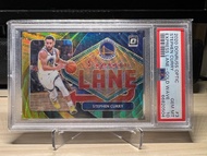 2020-21 Panini Donruss Optic Gold Wave Prizm Express Lane Stephen Curry Warriors PSA 10 Gem Mint