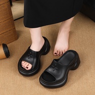 👟Alakad👟 36-41 Street fashion BK inspired 9cm platform shoes sandal perempuan Fuji Korean Wedges Jel