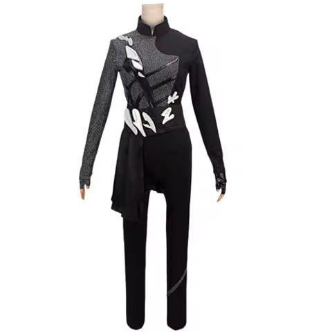 YURI!!! on ICE Katsuki Yuri Eros Black Performance Costume Cosplay Costume Custom Made