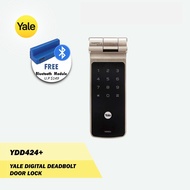 Yale YDD424+ Digital Biometric Deadbolt Lock [FREE Yale Link Bluetooth Module]