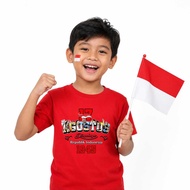 8th Indonesian Independence Day T-shirt, August 17th, hero /, boys' and girls' T-shirts