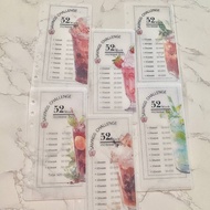 6 pcs Saving A6 Cash Envelope @ Saving Drinks $520