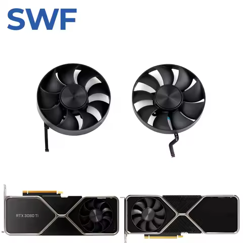 AFB0912HD-02 DAPC0815B2UP003 RTX 3080 Cooling Fan For NVIDIA GeForce RTX 3080 Ti Founders Edition Vi