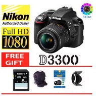 Nikon D3300 18-55mm VR Lens 24.2MP