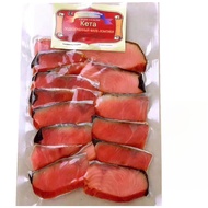 Salmon Fillet - Ready to Eat 200g Russian Style Smoked Fish Packaged Slices Convenient Snack
