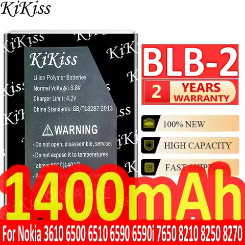 BLB2 BLB-2 battery for Nokia 8210 8250 8850 8910 8310 5210 6500 6590 6510 3610 8270 8910i 7650 6590i