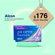 $176 Alcon Air Optix Plus HydraGlyde Multifocal Contact Lens voucher (Include Free Eye-Check)