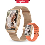 MJSHUN H23 1.57" TFT Smartwatch Bluetooth Calling Heart Rate & Blood Pressure Monitor Sleep Tracker 