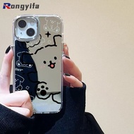 Cartoon Running Pachacco Mirror Casing For Xiaomi Poco C61 C51 C50 C40 C31 X6 F6 F5 M6 Pro Redmi 12R
